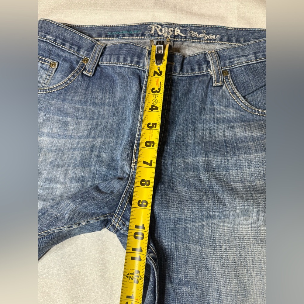 Rock '47 By Wrangler Women’s Boot Cut Denim Jeans Medium Wash Size 31 - Picture 8 of 11